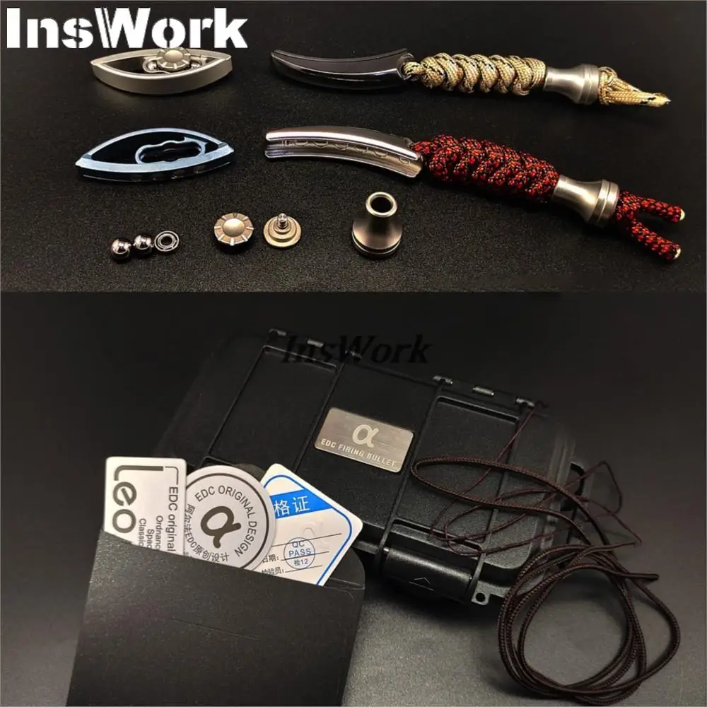 Serie espacial Star Luck compuesto 3 en 1, dedo Push Slider Fidget Spinner, rueda giratoria de Metal, colgante de Metal, juguetes para aliviar el estrés