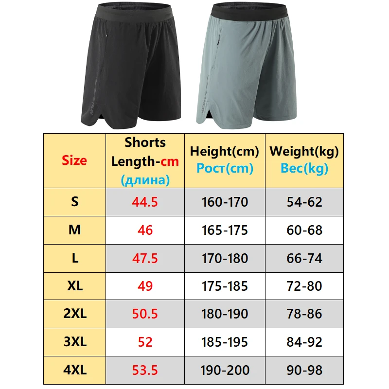 New Men Fitness Bodybuilding Shorts Man Summer Workout Breathable Sweatpants Side Slit Quick Dry Run Jogger Beach Short Pants