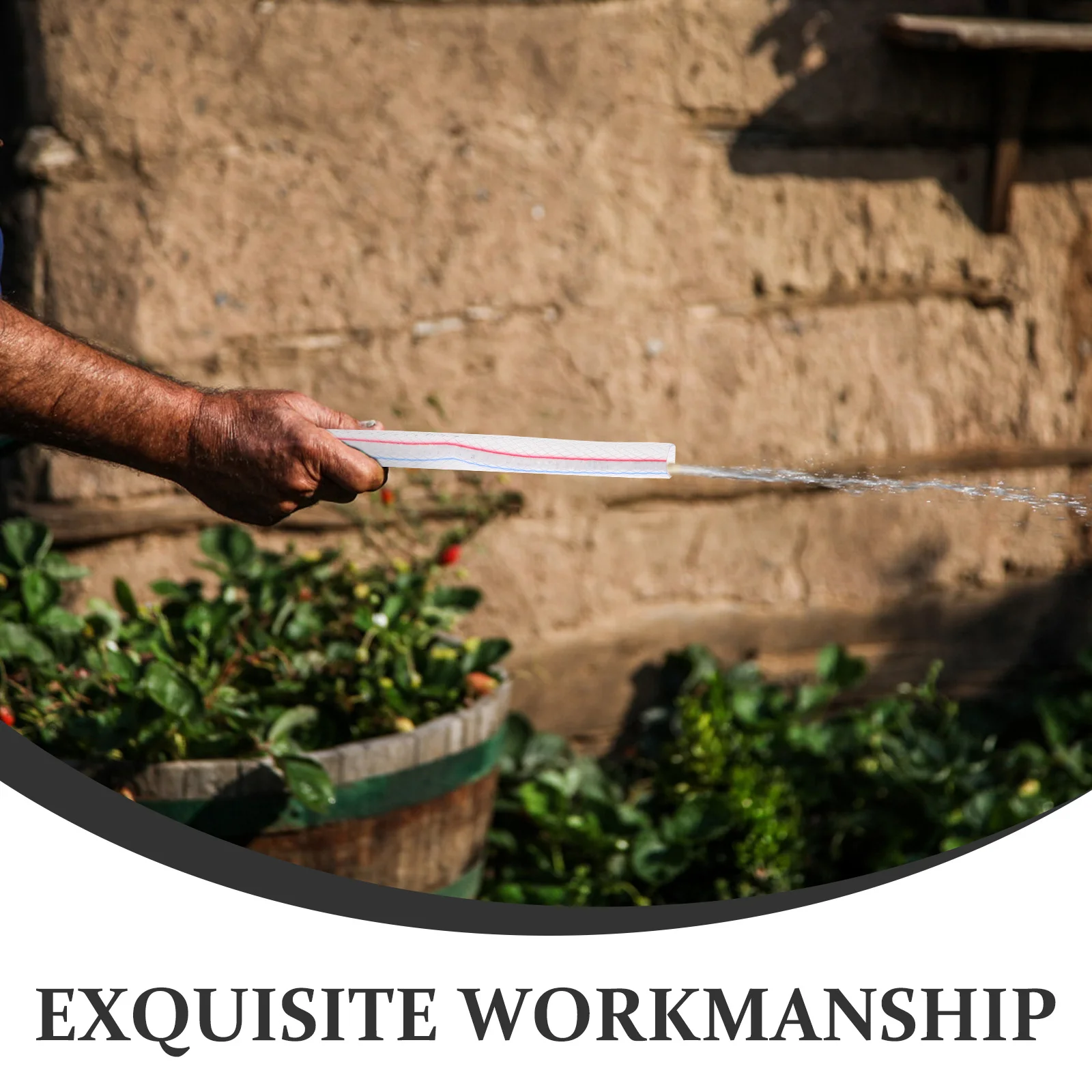 

Pvc Garden Outdoor Watering Lawn Water Garden Hose For Replacement For Home Car Washing Reusable Long Extension Hose