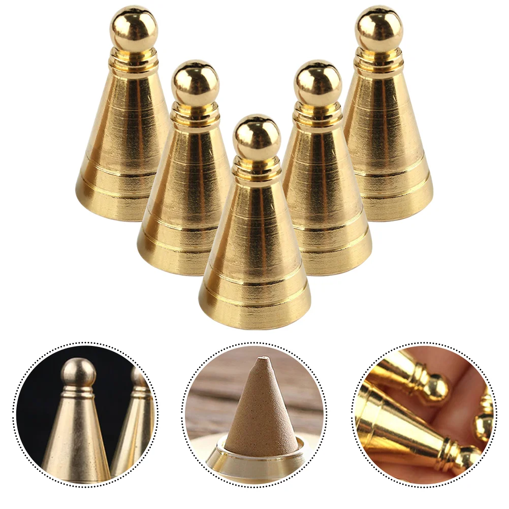 5 Pcs Taxiang Mold Incense Molds Holder Powder Burner Kit Making Cone Holders Stick DIY Suite Agarwood Tools