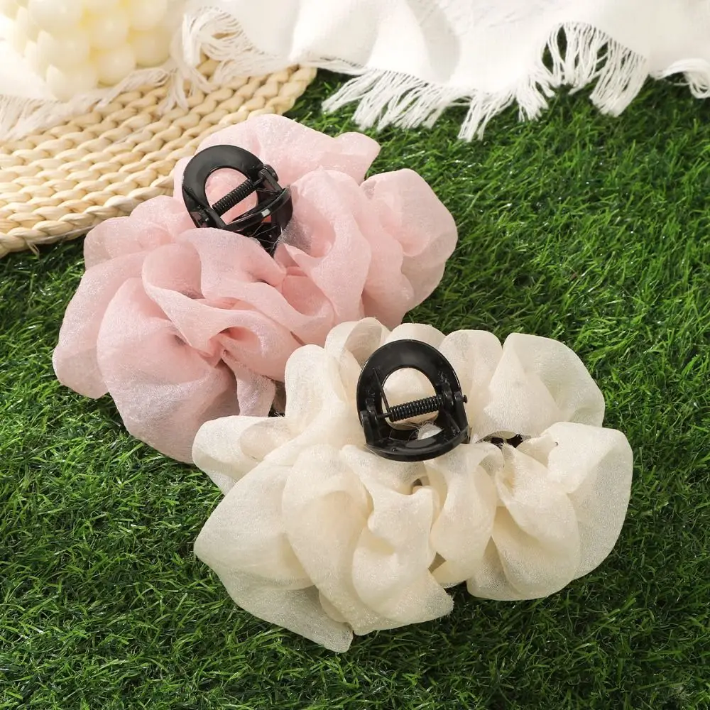 Jepit Rambut Bohemia Klip Ekor Kuda Cakar Rambut Bunga Sifon Jepit Rambut Lucu Klip Rambut Bunga Hiasan Kepala Cakar Rambut Busur Anak Perempuan