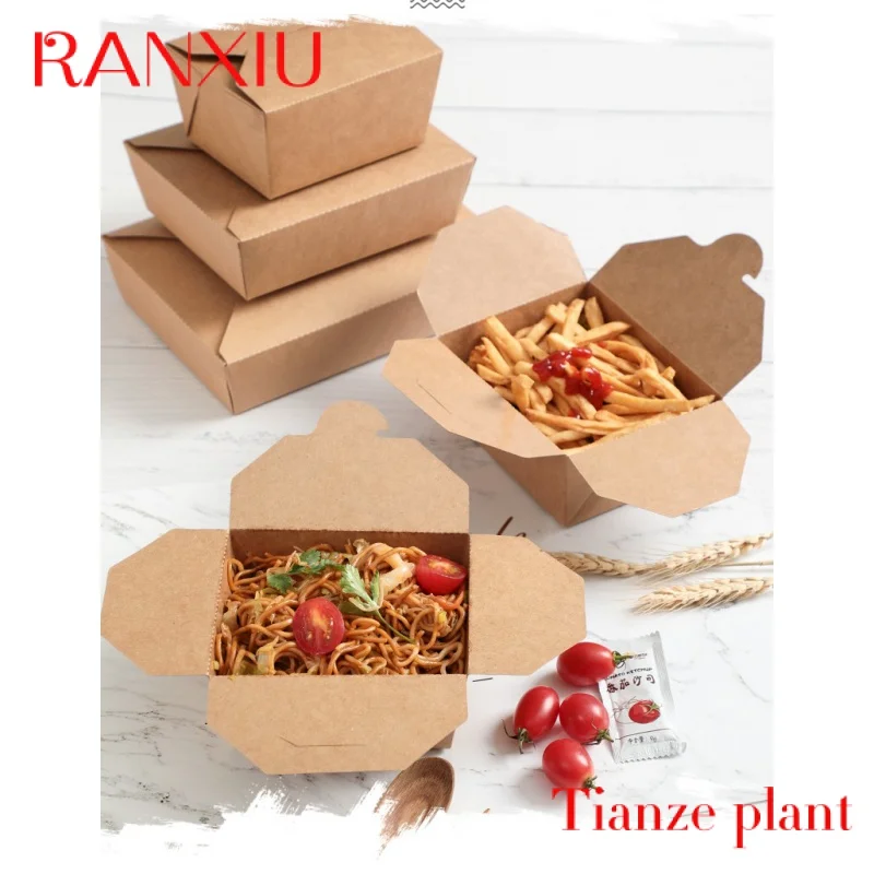 Custom 2023 new top-sale high quality take away box customized food packaging