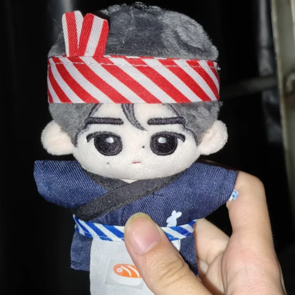 Sushi Chef 10cm Katoenen Poppenkleertjes Japanse Stijl Schort Poppenkleertjes Outfit Aankleden Creatieve Poppenkleertjes Set 10cm Katoenen Pop