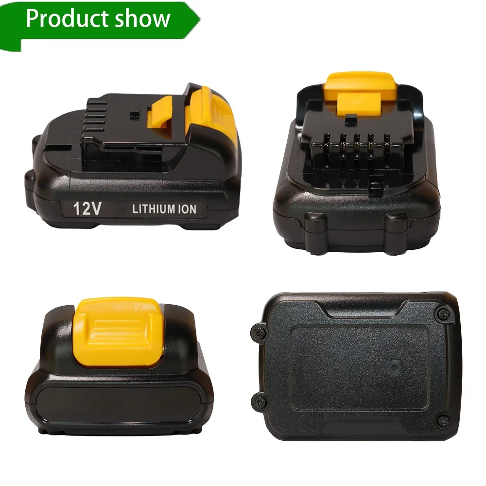 Replacement for Dewalt  Lithium-ion Batteries 12V 3.0Ah-5.0Ah Battery DCB123 DCB125 DCB124 DCB122 DCD710 Power Tools  Battery