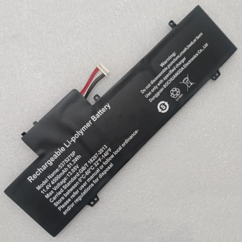 499061-3S U489061PV-3S1P 5375275P W1431TP-UT EN61000 Laptop Battery 11.4V 4500mAh For Alurin Flex Advance ALU-BAR-I511-000-156