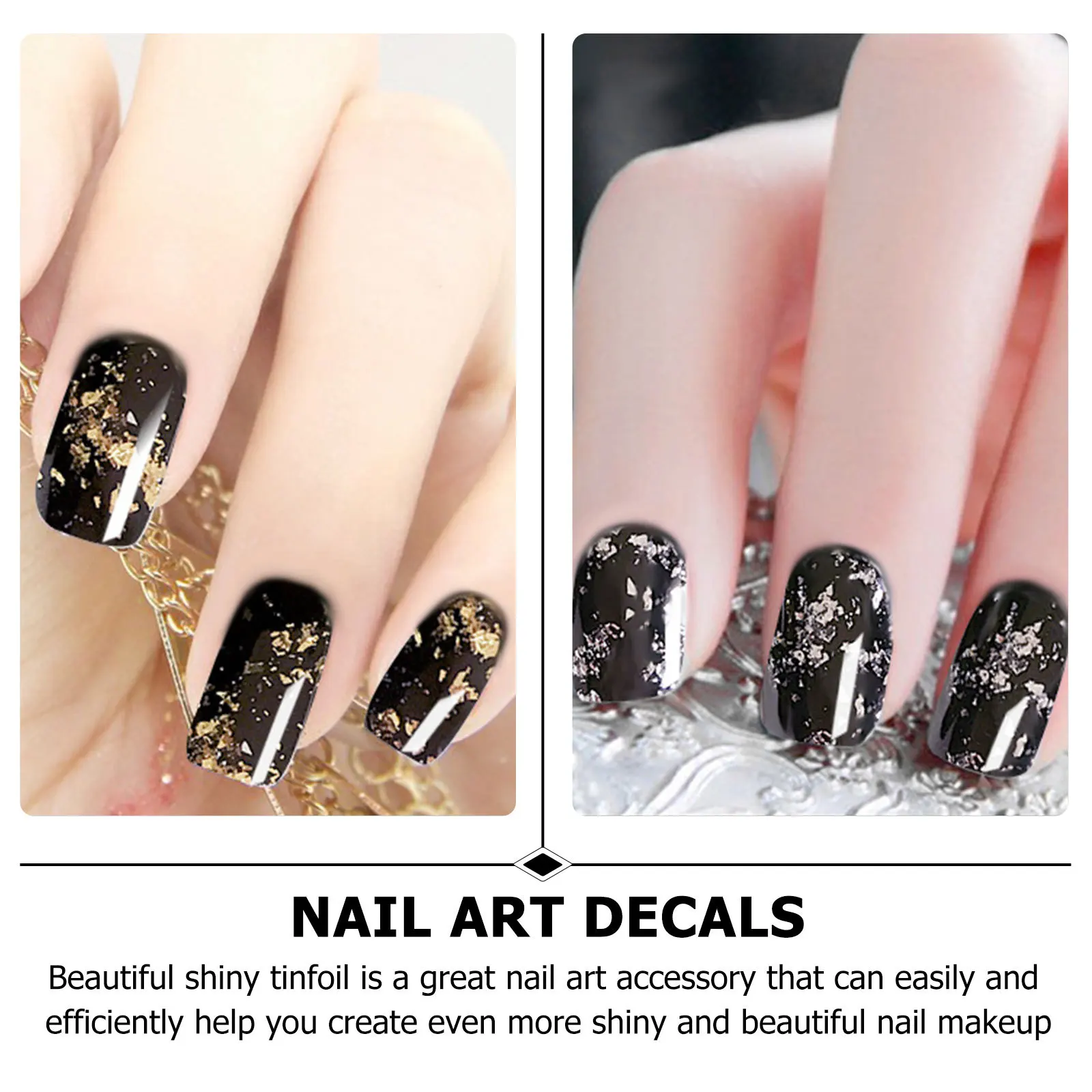 

3 шт. DIY фольга для дизайна ногтей украшения материалы высокого качества безопасные практичные блестящие вечерние ногти женские наклейки для ногтей