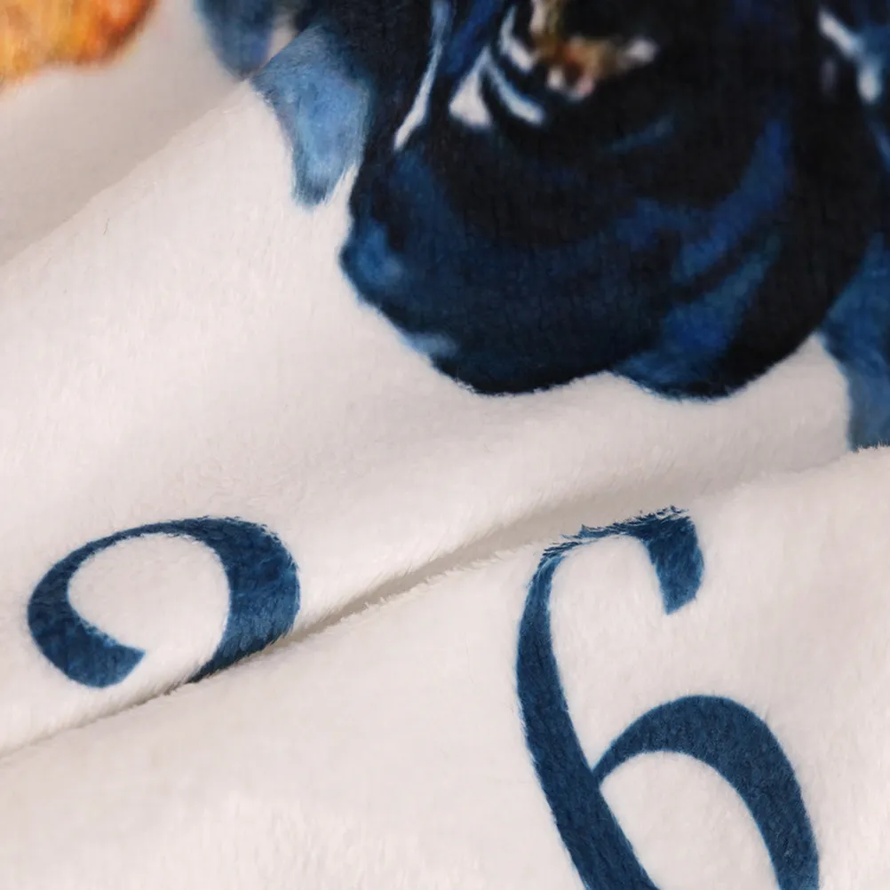 

Baby Blanket for Newborn Photo Shoot Prop Soft Breathable Monthly Growth Keepsake Toddler Baby Girl Boy Blanket