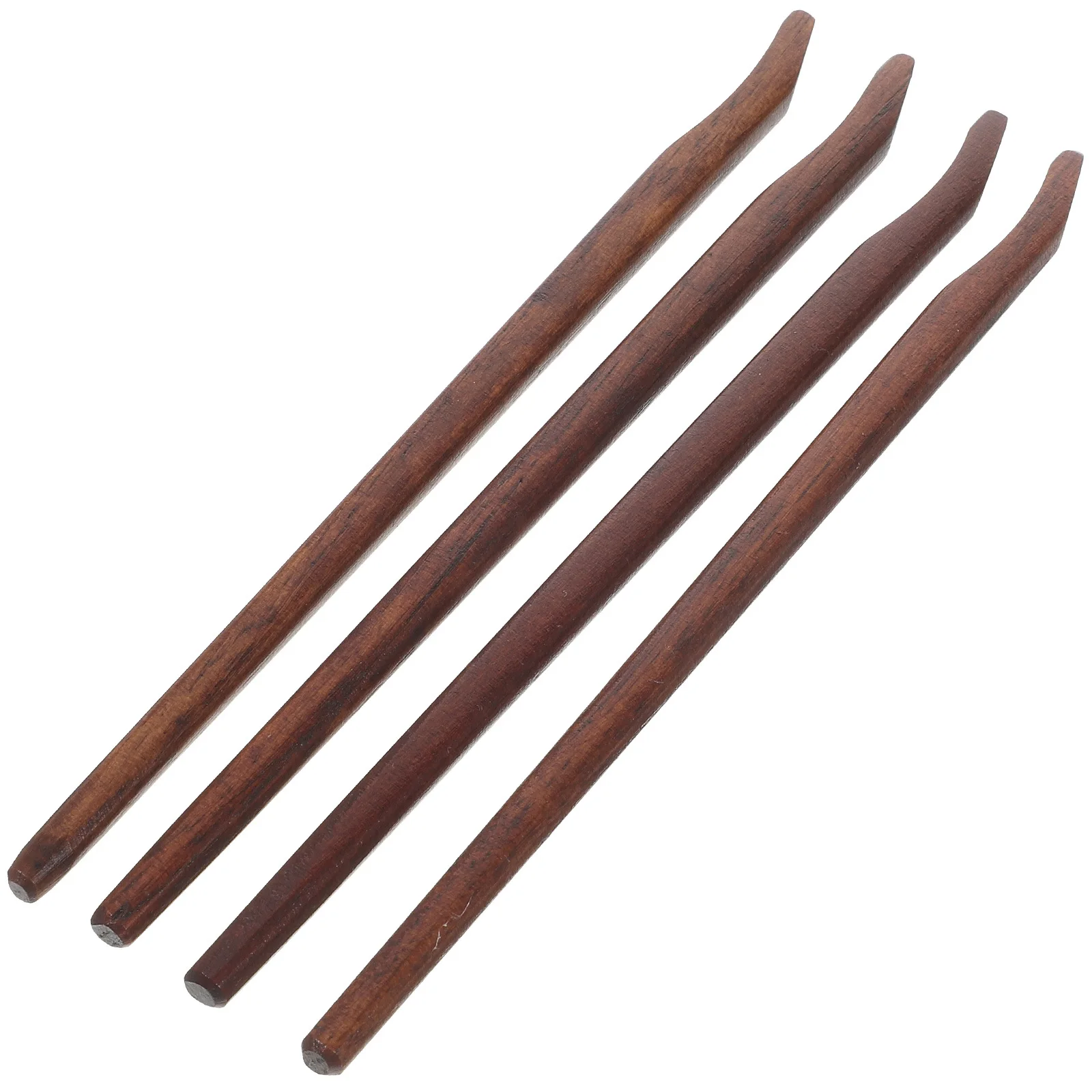 

4pcs Wooden Coffee Stirrers Smooth For Coffee Tea Wine Cocktail Mixing Bar Accessories Stir Sticks Wood Muddler Kitchen Bar Tool