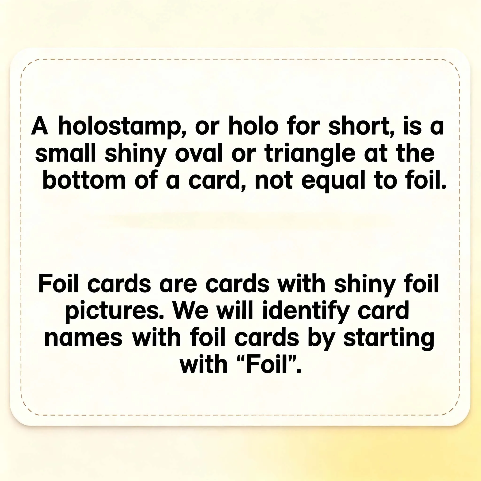 Holo Foil 
