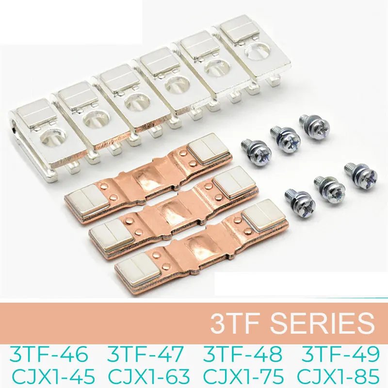 

1 комплект контактов серебристого точка 3TF49-48 3TF47- CJX1-45-63-75-85/22 A2