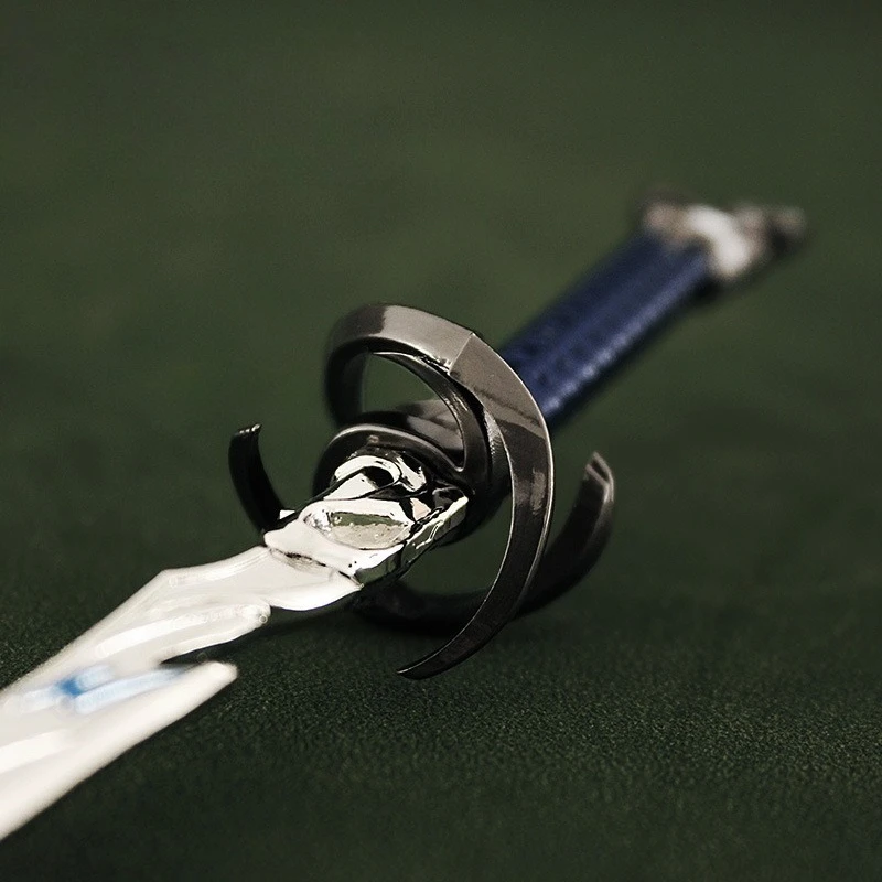 22 سنتيمتر/8.66in Naraka: Bladepoint لعبة الأجهزة الطرفية تأثيري السكاكين الأسلحة المعدنية مغمد السيوف نموذج اللعب الحلي جمع الصبي