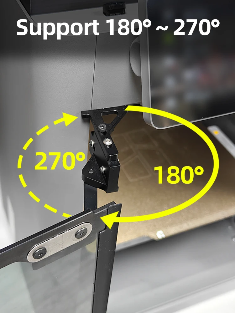 Zawias metalowy CNC do drzwi Bambu X2D P2S 180/270 °   Zestaw ulepszający do drukarki 3D Bambu P2S — zdjęcie produktu 7