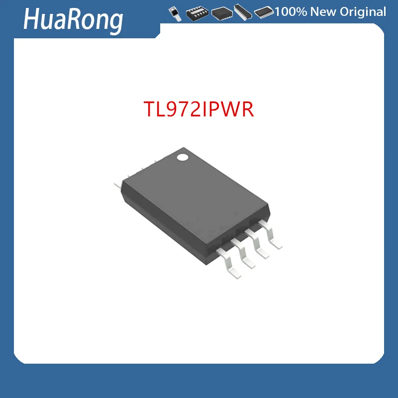 10Pcs/Lot  TL972IPWR TL972IPW Z972 TSSOP8