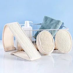 Luffa Bath Wipe Bath Scarf Luffa Pulp Bath Scarf Long Strip Back Rubbing Back Exfoliating Artifact