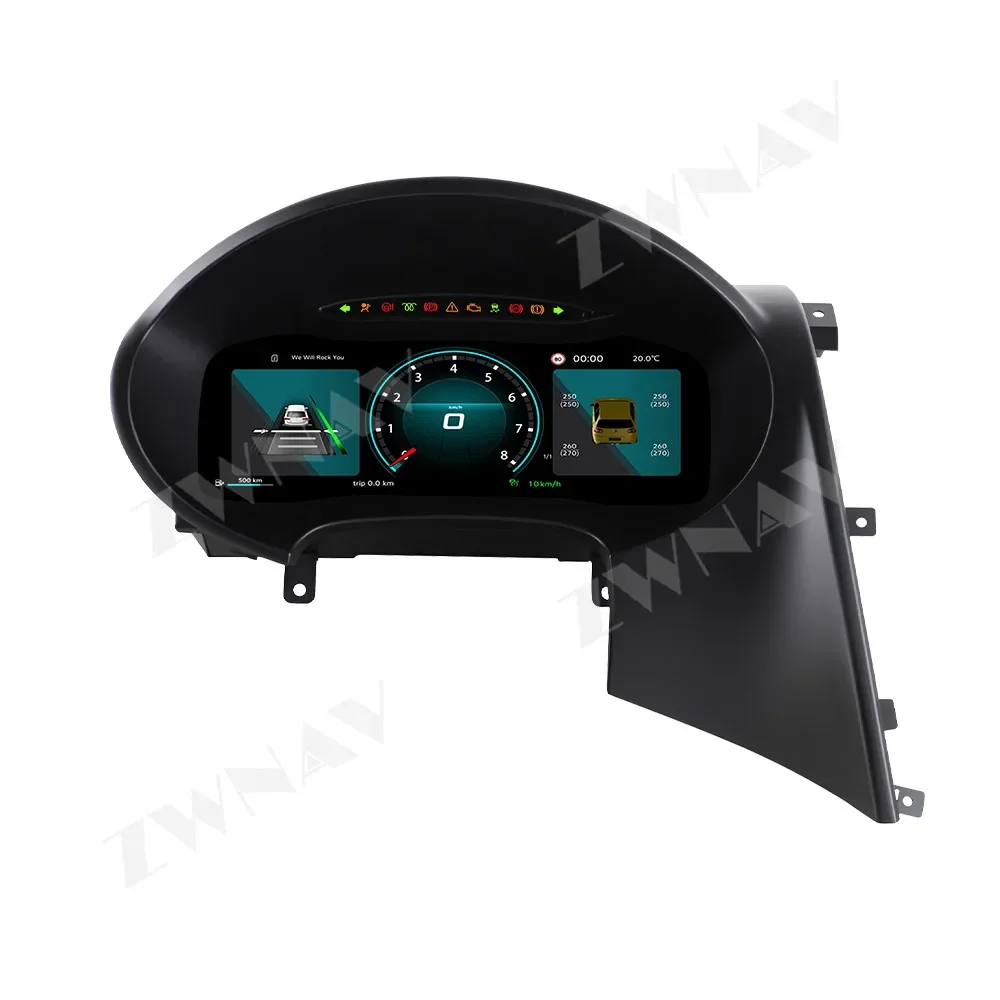 Car LCD Digital Instrument Cluster for SEAT Leon 1P 2009-2012 Virtual Cockpit Dashboard Panel Auto Speedometer Replacement Gauge