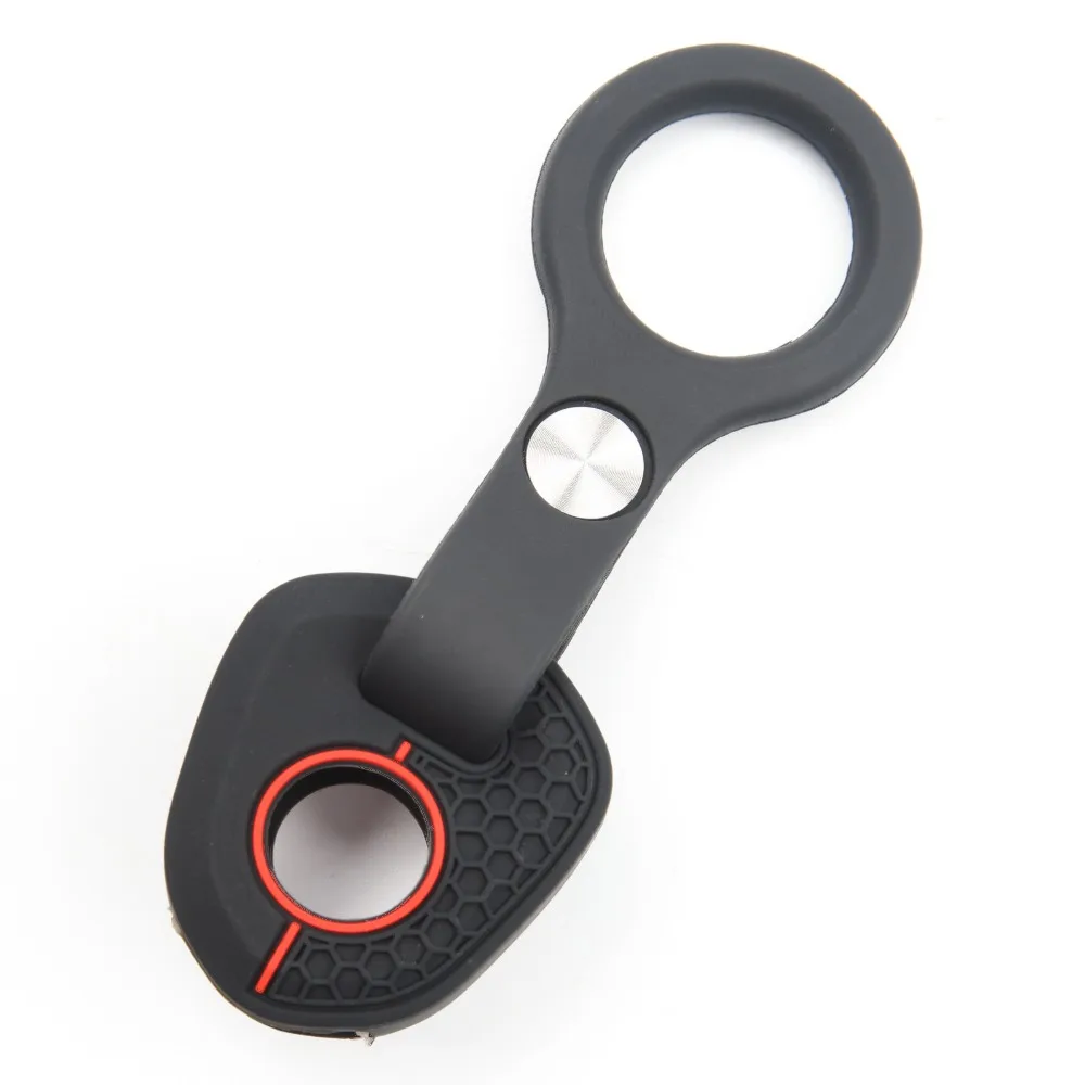 Silicone Remote Key Case For Honda Africa Twin CRF1100L CRF1000L XRV750 with finger holder Soft Touch Secure Grip