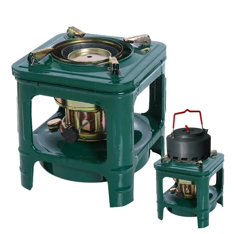 

Kerosene Heater Stove 8-Wicks Outdoor Stove Camping Picnic Burner Furnace Camping Picnic Handy Oil Stoves Cooker Cookware