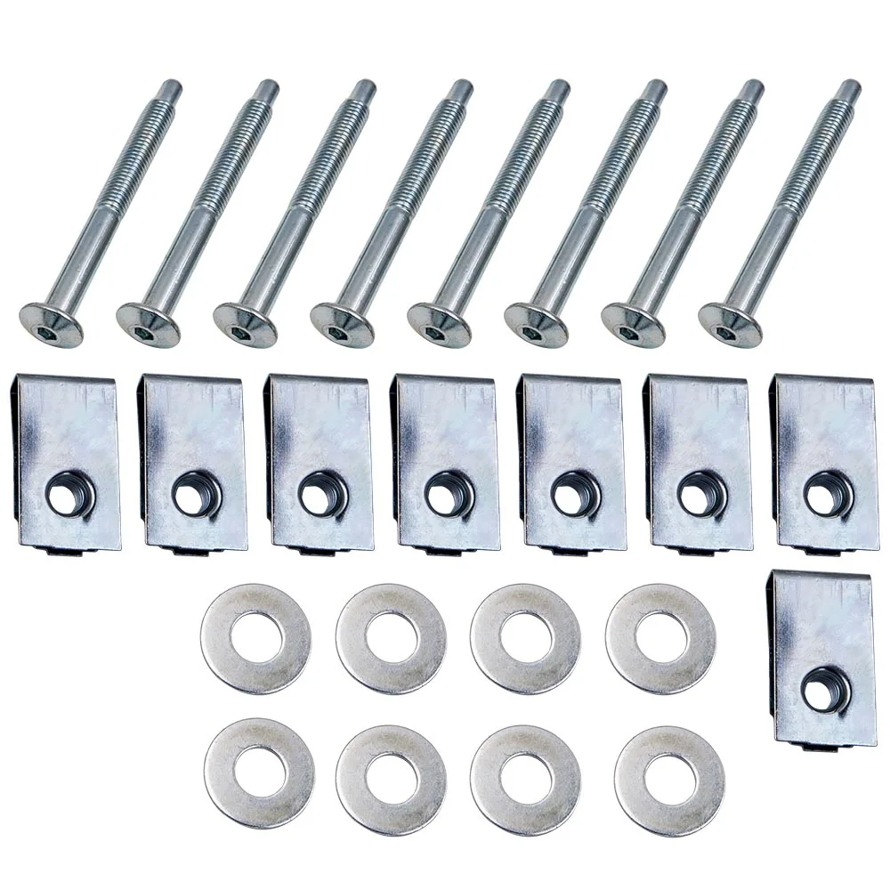 Bed Mounting Bolt Handware Kit for Ford F450 Truck 1999 2000 2001-2014  W706640S900 W706641S900 W708770S436