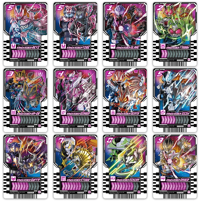 Bandai Genuine Anime Kamen Rider Gotchard Card Decade Driver  Linkage Card Pack Child Study Supplies Shapeshift Greats Gifts