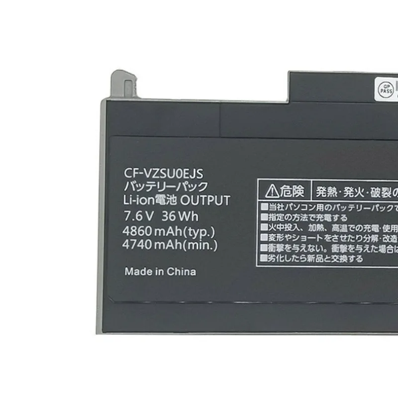 7.6V 4740mAh CF-VZSU0EJS جديد استبدال بطارية الكمبيوتر المحمول لباناسونيك ToughPad FZ-Q1 CF-RZ5 FZ-Q2 2-604462S2-B04 CF-RZ6