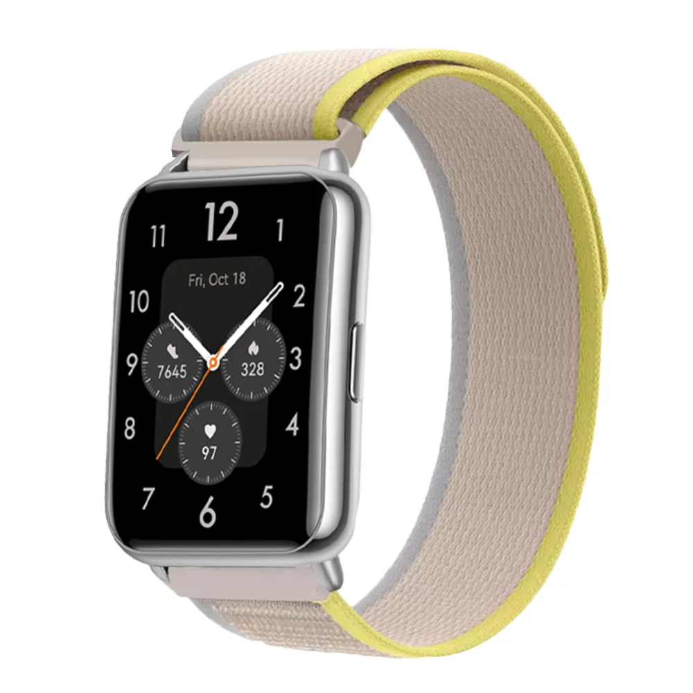 Alpine Loop Strap para Huawei Watch, pulseira de substituição, pulseira de nylon, pulseira Correa, Fit2 Strap