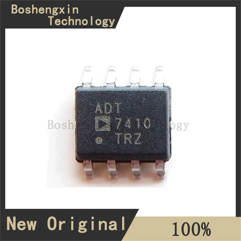 1Pcs ADT7410TRZ ±0.5°C accuracy, 16-BIT digital I2C temperature sensor  ADT7410TRZ-REEL7 SOIC-8
