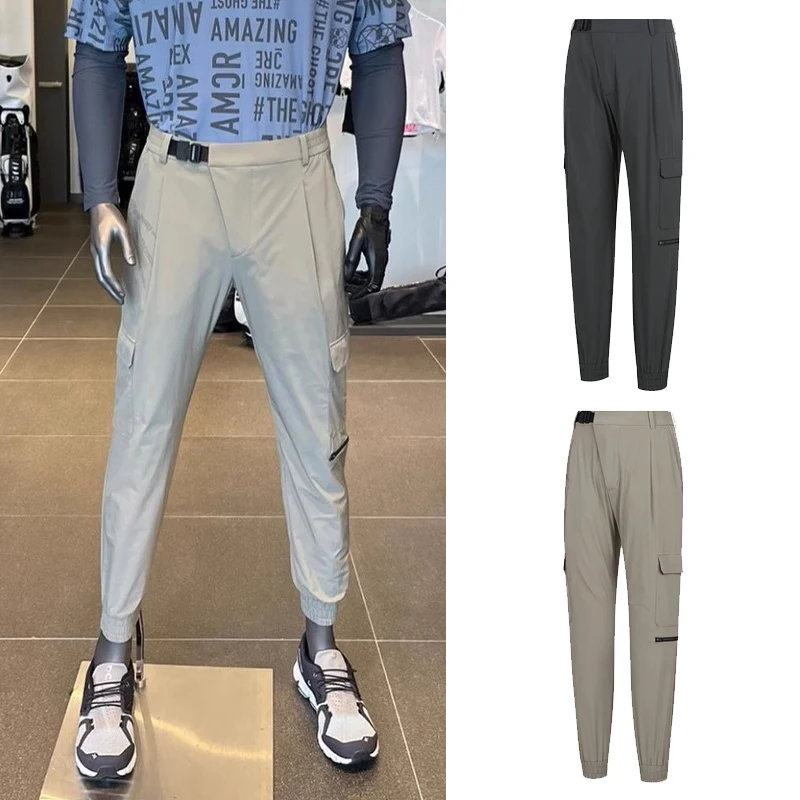 

Spring And Autumn New Korean Golf Clothing Men's Small Legged Pants Sports Pants Harun Pants Outdoor Casual