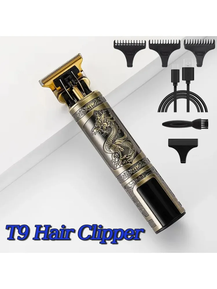 T9 Haarkapper Baardtrimmer Lichaamshaartrimmer Elektrische Haarknipmachine Professionele Barbier Heren Trimmer Scheerapparaat - afbeelding 2