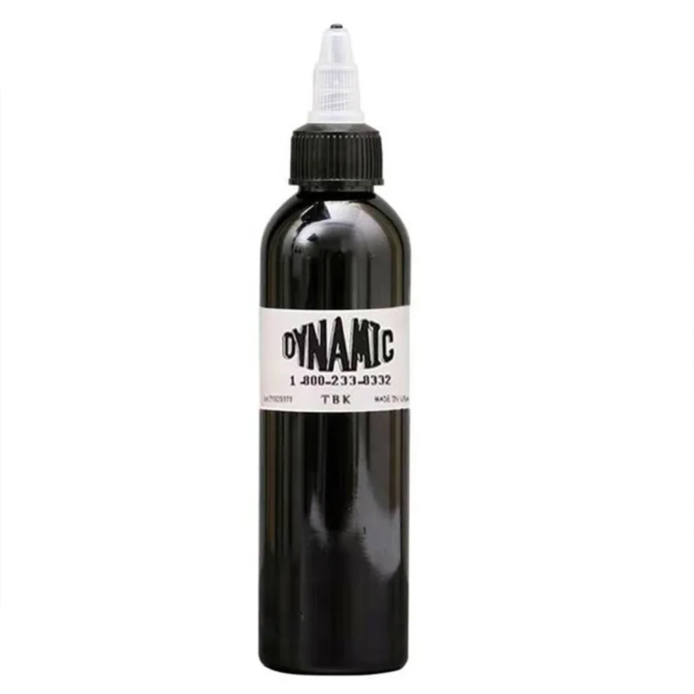 Tinta de tatuaje negra profesional, pigmento para práctica de tatuaje, arte corporal, pintura, Color, 30/60/90/120ml