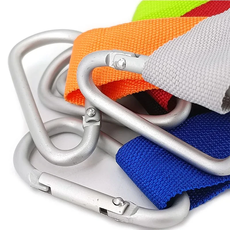 DIZETION 1PC elastische Kajak-Paddel-Leine verstellbar mit Sicherheitshakenstange, gewickeltes Lanyard, Kordel, Seil, Bootszubehör – Detail 6