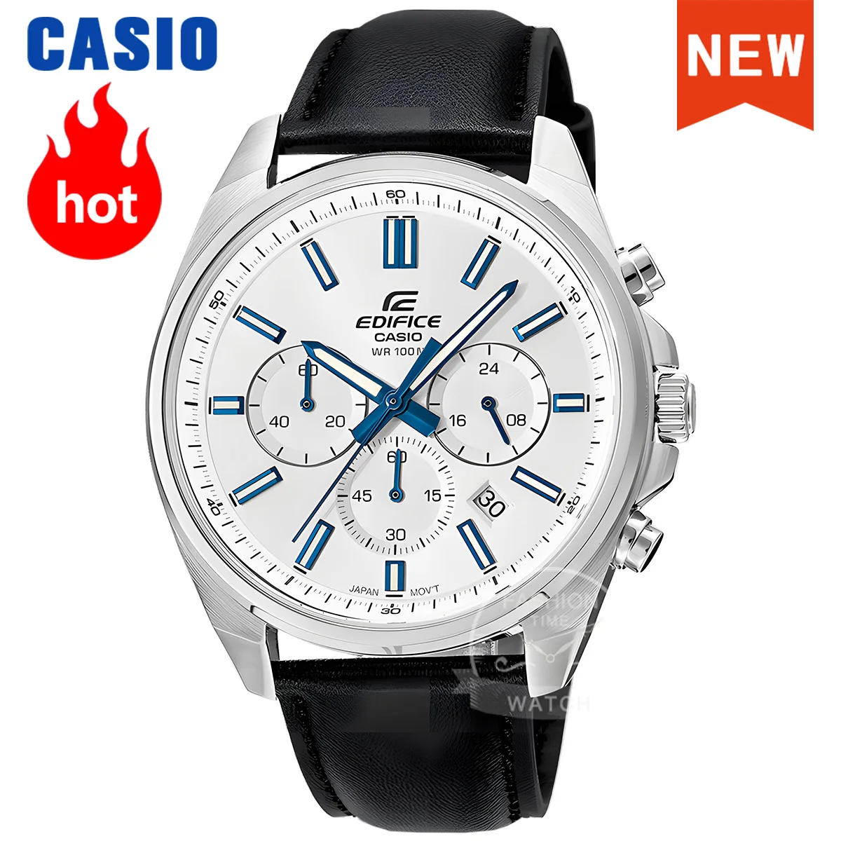 Часы Casio для мужчин Essential style для деловых профессионалов relogios masculino EFV-650L-7A Часы Casio для мужчин Essential style для деловых профессионалов relogios masculino EFV-650L-7A