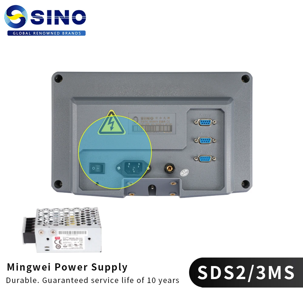 Certified Products SINO SDS2MS 2 Axis DRO Digital Readout Display For Milling Machine Lathe