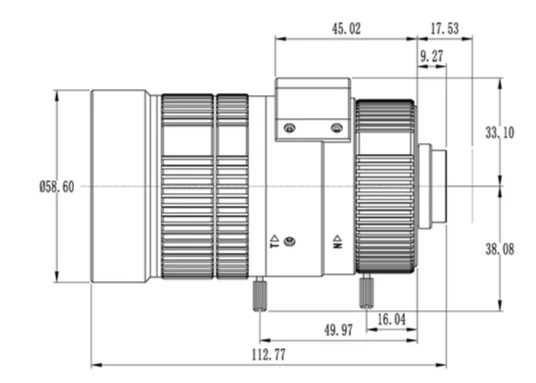 2022 عدسة CCTV جديدة 2021 عدسة جديدة 4K 8 ميجابيكسل 16-70 مللي متر صندوق كاميرا عدسة ميجابيكسل مع C Mount 1/1.7"