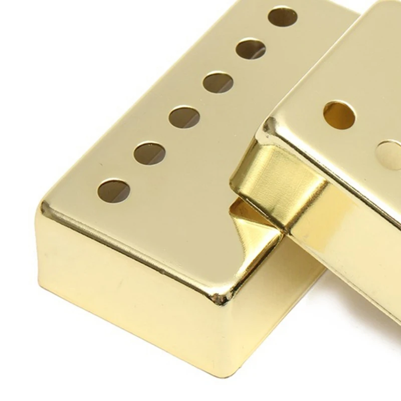 2Pcs Electric Guitar Humbuckers Pickup Cover 50mm 52mm Guitar Pickup Frame Pickup Cover for Most Electric Guitars