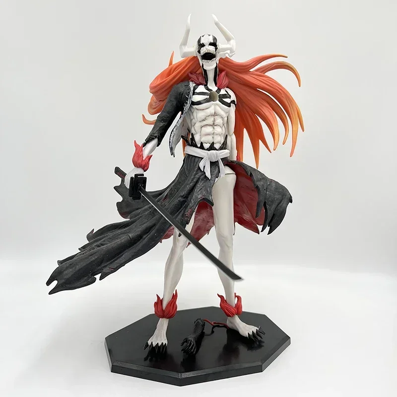 41cm BLEACH Ichigo Kurosaki Anime Figure Final Getsuga Tenshou Action Figure BLEACH Figurine Adult Collection Model Toys Gifts