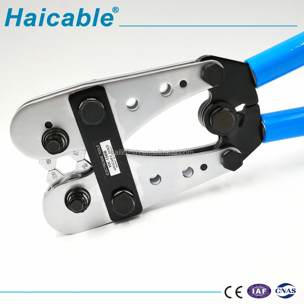 HX-240B Non-Insulated Hand Tools Connectors and Cable Lugs Crimping Capacity 25-2402 3-500MCM