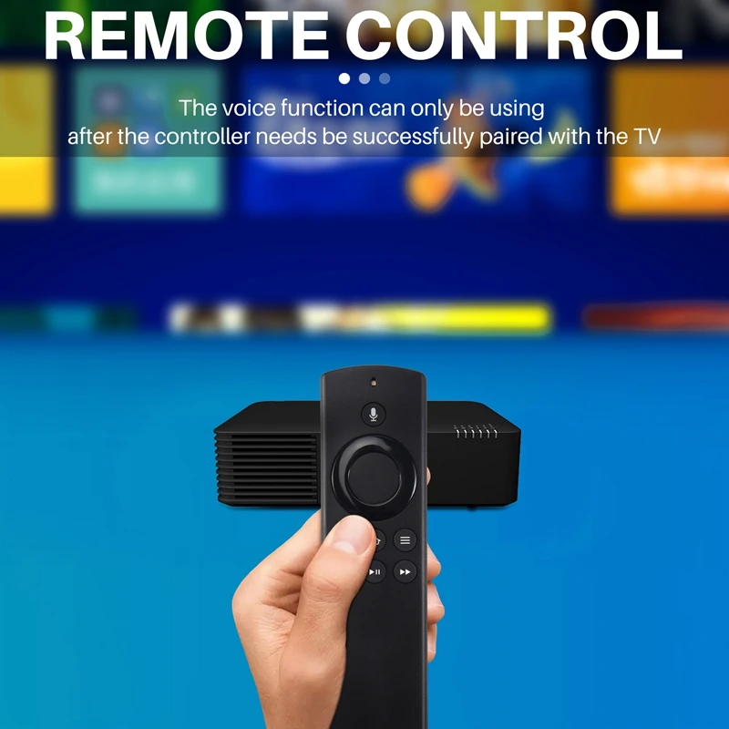 Voice Remote Control DR49WK B PE59CV Replacement 2Nd Gen Remote For Amazon Fire TV Box, Amazon Fire TV, Fire TV Stick