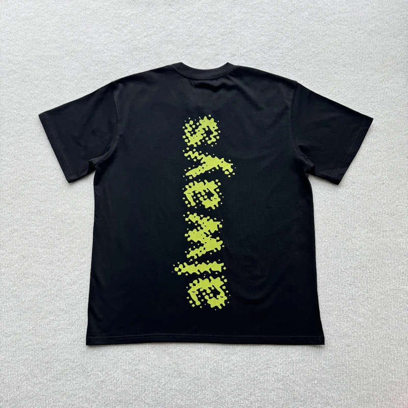 Minimalist Style Pixel Print ADWYSD Top High Quality Round Neck Casual Comfortable Daily T-shirt