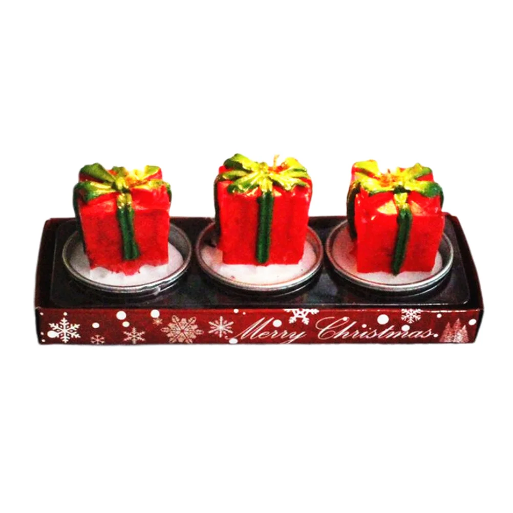 

3Pcs Christmas Creative Chic Party Decoration Desktop Ornament Xmas Crafts Gift for Holiday Table Xmas Crafts Gift