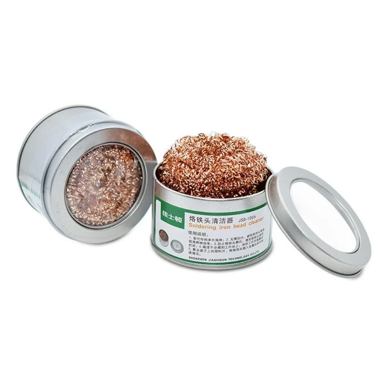 

AP28 Non-toxic Electric Soldering Iron for Head Cleaner Help Reduce Oxide Accumulation Multi for Touch and Comprehensive Clea