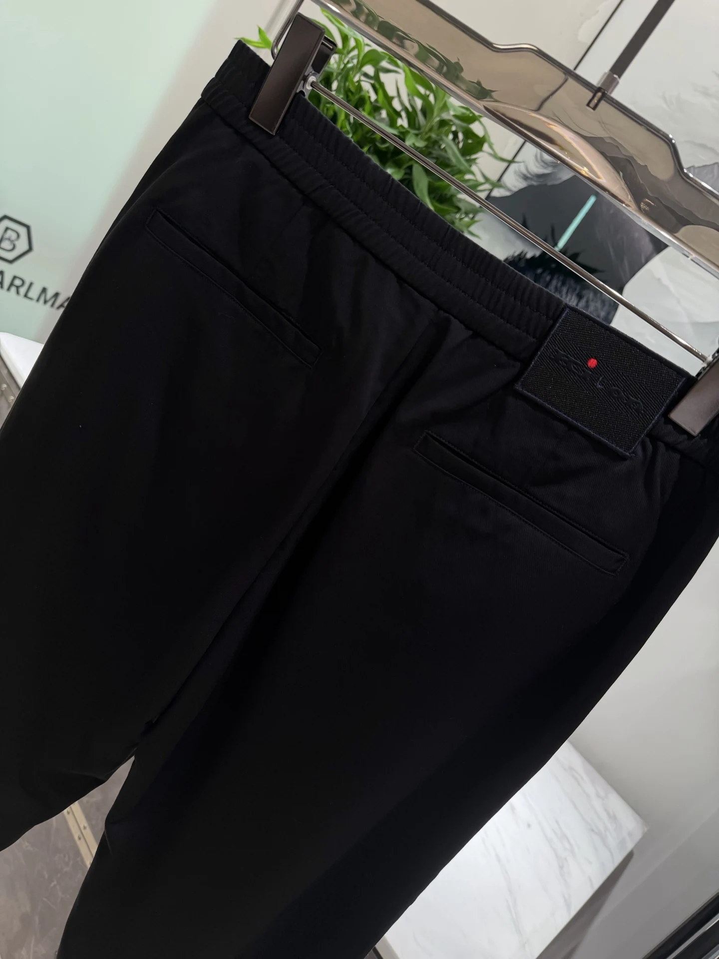 Kiton Summer Vertical Cotton Men's Casual Pants