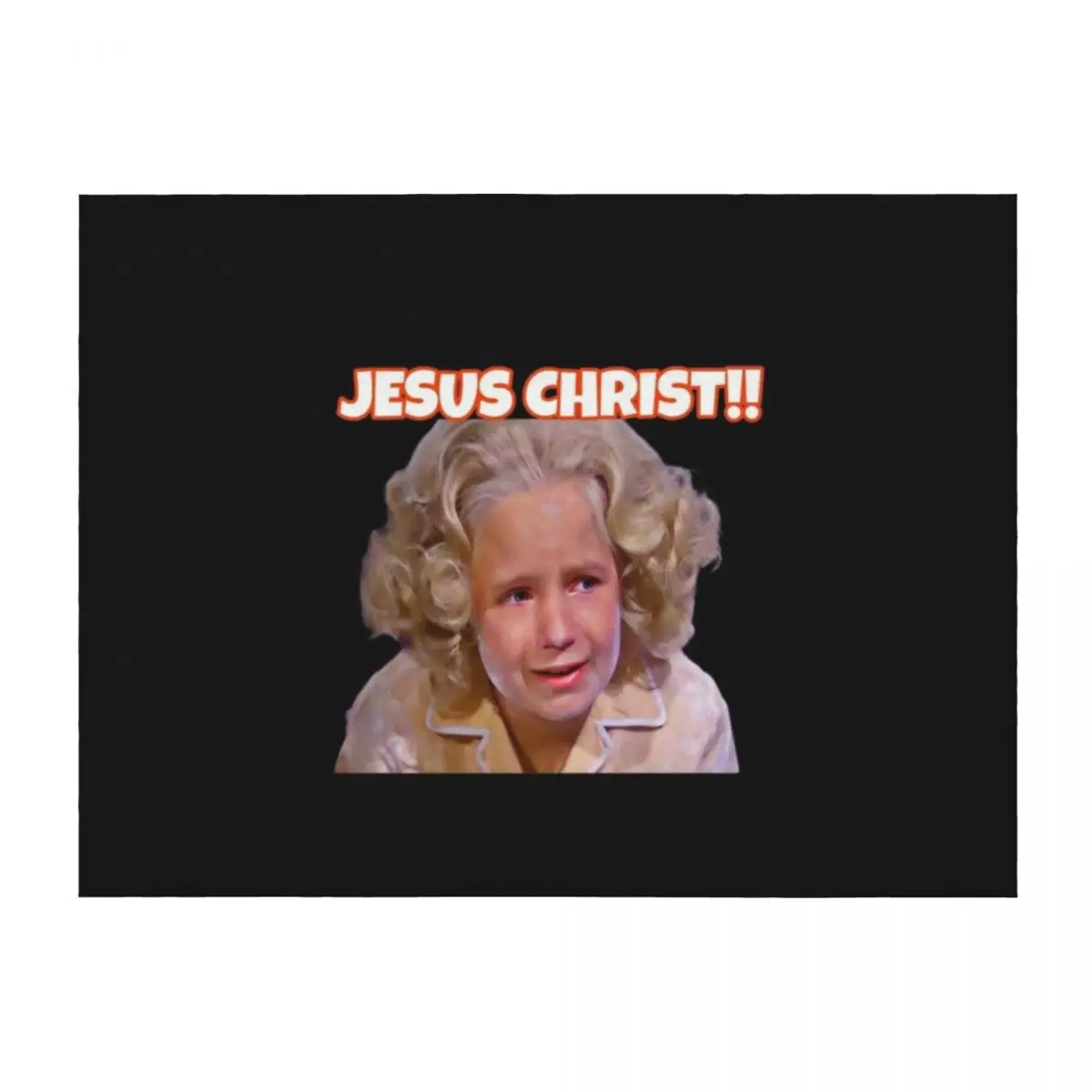 

Jesus Christ!! Mommie Dearest Throw Blanket Flannel Fabric Blankets For Baby Summer Blankets