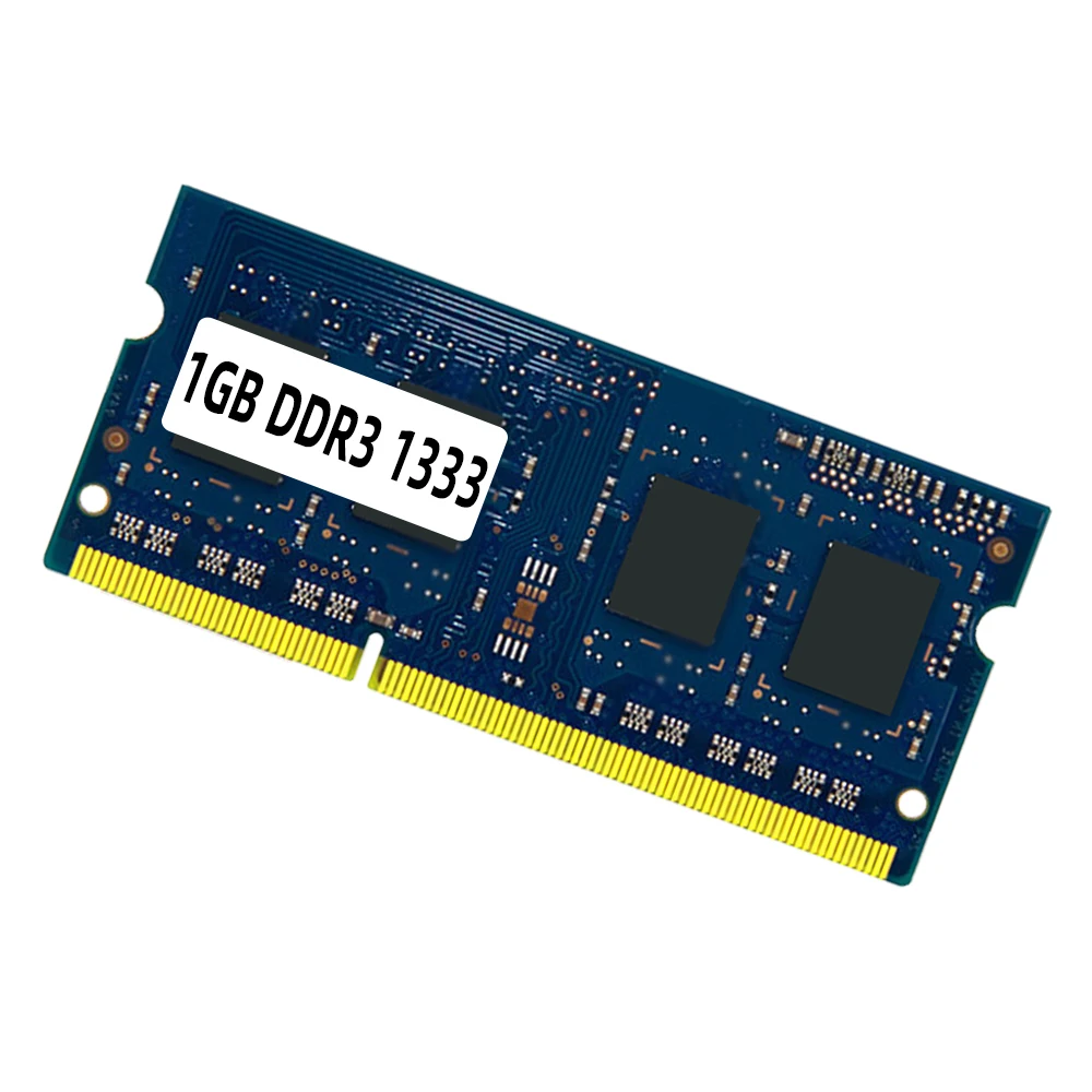 Notebook Memoria Ram DDR3 1333Mhz 1GB Laptop Ram Memory PC3-10600 1.5V 204 Pins SODIMM For AMD or INTEL Laptop