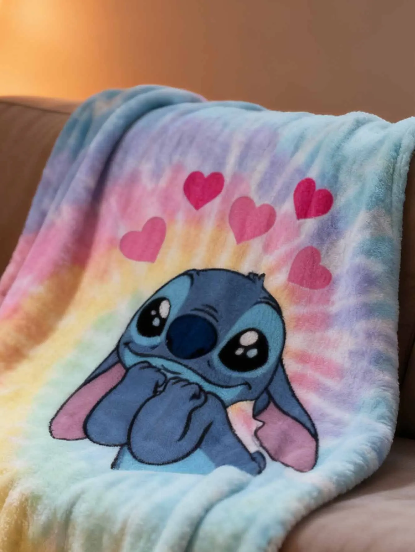 Manta de punto de Disney, niña, manta con patrón de Disney, regalo para hija, mamá 4, inicial suave y cálida para niños, adultos