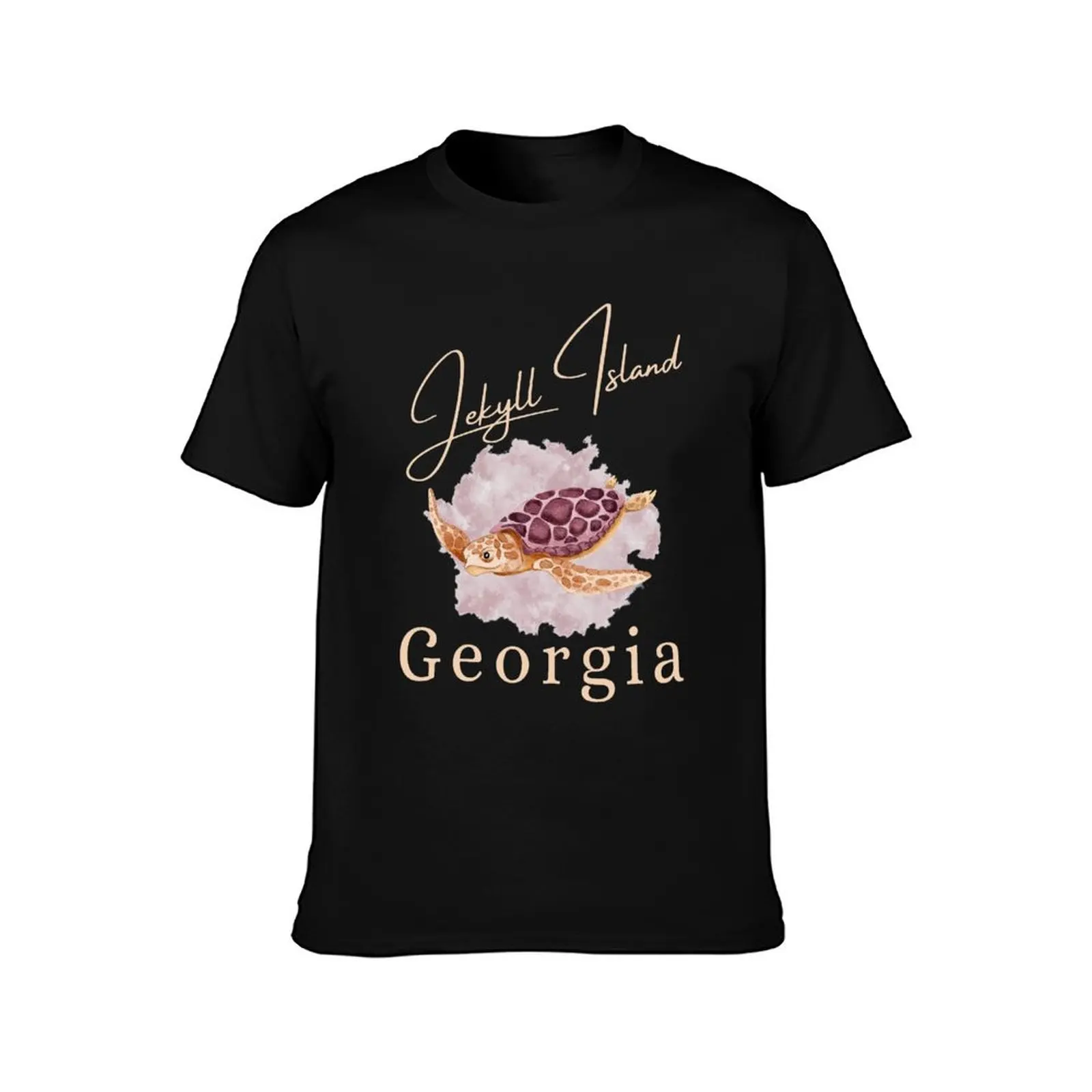 Jekyll Island Georgia T-Shirt Big and Tall Casual T-Shirt