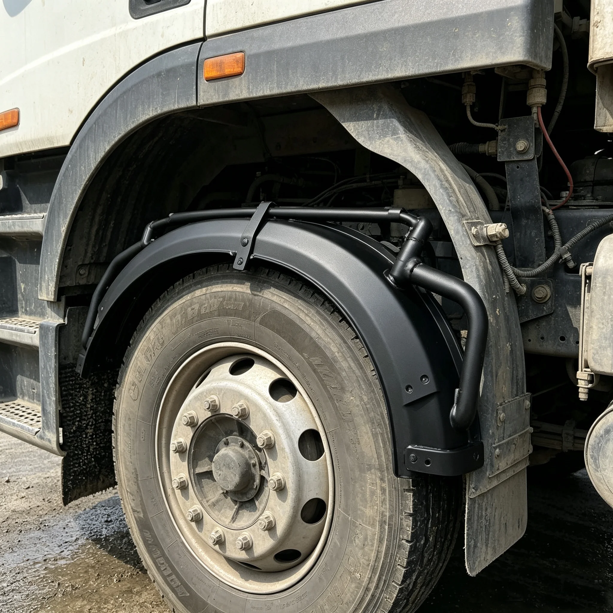 RC 1/14 Wheel Trims for Tamiya Hydraulic Excavator Loader Dump Truck for SCANIA MAN VOLVO Trailer Tipper DIY Parts