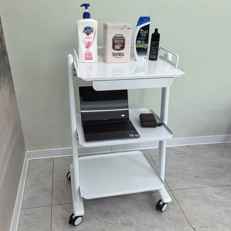 Medical Dental Clinic Salon Trolley Cleaning Tattoo Hotel Barber Equipment Salon Trolley Modern Makeup Furniture Carritos Lstc