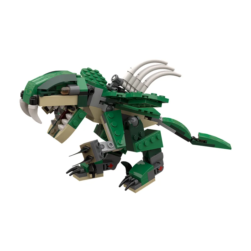156 قطعة MOC Velociraptooth الخالق 3 1ed نموذج اللبنات لعبة العمارة تجميع هدية الكريسماس فكرة التعليم الطوب