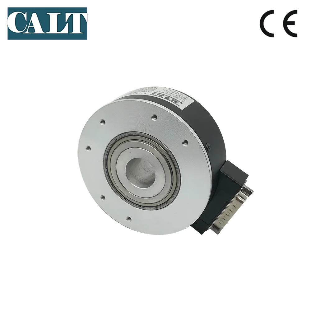 80mm CALT hollow shaft rotary encoder 100/360/500/600/1000/2000/1024/2048/3000/3600/5000ppr GHH80