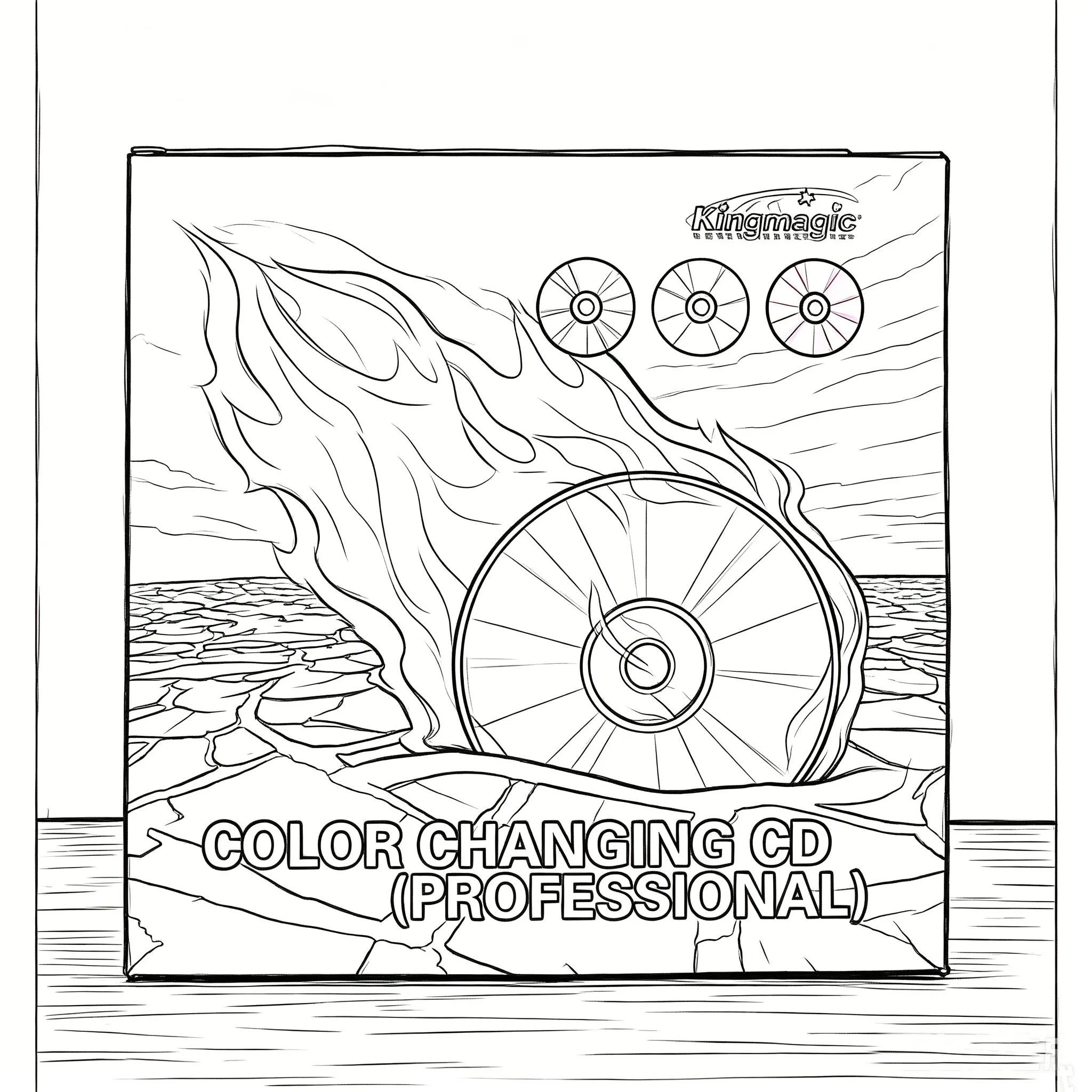 

Color Changing CDs / Vanishing CD Magic Tricks (Not Include Silk) DISK Clip Stage Magic Props Mentalism Illusion